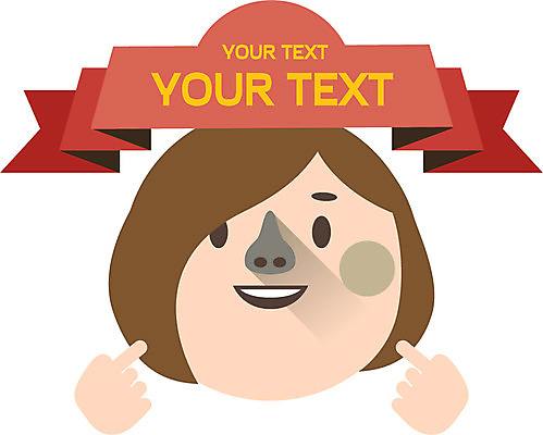 모양 손 여자 리본 얼굴 상징 백그라운드 스티커 일러스트 텍스트 사람 성인 신체부위 라벨 웹 심볼 배지 엘리먼트 성인만 국내일러스트 AI파일 인터넷 프레임 파일형식 벡터