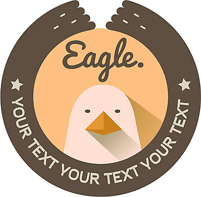 모양 동물 별 상징 백그라운드 스티커 일러스트 텍스트 조류 프레임 사람없음 라벨 웹 심볼 독수리 배지 엘리먼트 국내일러스트 AI파일 자연요소 인터넷 파일형식 벡터