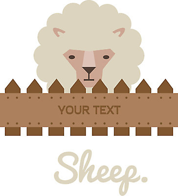 모양 동물 상징 백그라운드 스티커 일러스트 텍스트 사람없음 울타리 라벨 웹 양 심볼 배지 엘리먼트 국내일러스트 AI파일 인터넷 포유류 프레임 담장 파일형식 벡터