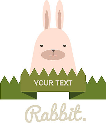 모양 동물 상징 백그라운드 스티커 일러스트 텍스트 사람없음 라벨 웹 토끼 심볼 배지 엘리먼트 국내일러스트 AI파일 인터넷 포유류 프레임 반려동물 파일형식 벡터