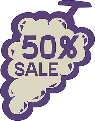 모양 영어 상징 백그라운드 스티커 과일 일러스트 포도 사람없음 숫자 라벨 세일 웹 퍼센트 심볼 배지 엘리먼트 국내일러스트 AI파일 문자 인터넷 프레임 특수기호 파일형식 벡터