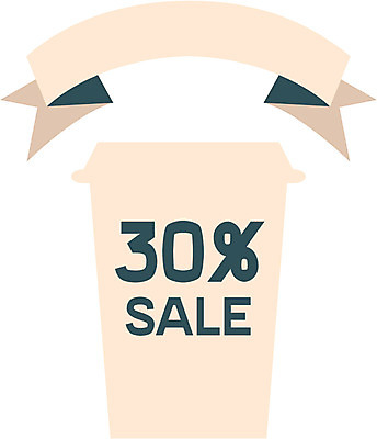 모양 영어 리본 커피 음료 상징 백그라운드 스티커 일러스트 사람없음 숫자 라벨 세일 웹 퍼센트 종이컵 심볼 배지 엘리먼트 국내일러스트 AI파일 문자 인터넷 프레임 컵 특수기호 일회용 파일형식 벡터