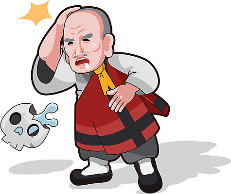 캐릭터 남자 종교 불교 일러스트 해골 한명 사람 동양인 성인 한국인 역사 승려 위인 승복 원효대사 남자만 남자한명만 성인남자만 성인만 불교캐릭터 일러캐릭터 AI파일 1 뼈 인종 성직자 파일형식 벡터