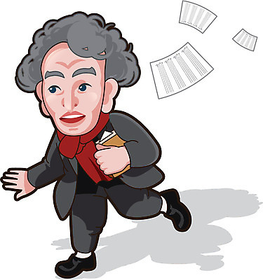 서양인 외국인 캐릭터 남자 일러스트 한명 사람 성인 음악가 역사 악보 예술가 위인 베토벤 작곡가 남자만 남자한명만 성인남자만 성인만 일러캐릭터 AI파일 직업 1 음악 인종 파일형식 벡터