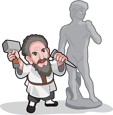 서양인 외국인 캐릭터 남자 예술 조각 일러스트 미술 한명 사람 성인 조각상 역사 망치 예술가 위인 조각칼 미켈란젤로 조각_조소 남자만 남자한명만 성인남자만 성인만 일러캐릭터 AI파일 1 문화예술 인종 조형물 공구 칼 조소 파일형식 벡터