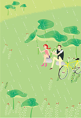 주간 커플 여자 남자 잎 데이트 일러스트 자연 휴식 사람 동양인 성인 야외 두명 자전거 산책 로맨틱 비 자전거길 성인만 국내일러스트 AI파일 자연요소 식물 길 컨셉 관계 날씨 인종 바이크 생태계 파일형식 벡터