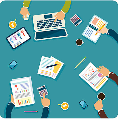 손 커피 백그라운드 일러스트 비즈니스 회의 정보기술 여러명 신체부위 노트북 스마트폰 태블릿 볼펜 플랫 문서 국내일러스트 AI파일 음료 다수 기술 사람 전자제품 핸드폰 스마트기기 펜 파일형식 벡터