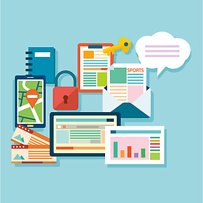 컬러 백그라운드 말풍선 일러스트 비즈니스 그래프 편지봉투 정보기술 사람없음 스마트폰 컬러풀 태블릿 다이어리 정보 티켓 뉴스 플랫 문서 국내일러스트 AI파일 봉투 기술 전자제품 핸드폰 스마트기기 사무용품 편지 파일형식 벡터