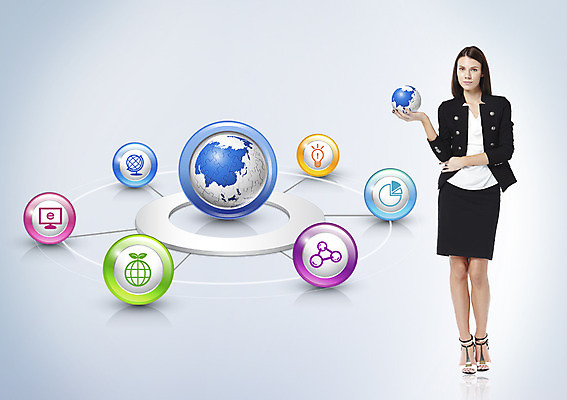 PSD 서양인 외국인 편집 편집이미지 여자 지구 컬러 백그라운드 인터넷 비즈니스 아이디어 정보기술 한명 들기 사람 성인 앞모습 컬러풀 글로벌 비즈니스우먼 전진 여자만 여자한명만 성인여자만 성인만 이미지편집 1 뷰포인트 컨셉 모션 기술 인종 직장인 파일형식