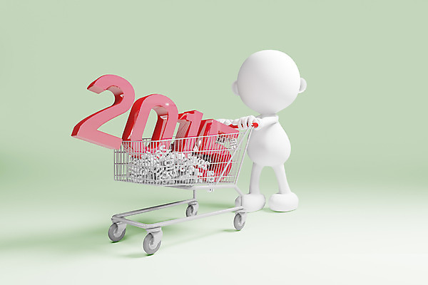 PSD 편집 편집이미지 백그라운드 새해 3D캐릭터 사람없음 3D 카트 쇼핑카 피규어 2015년 편집3D 캐릭터 쇼핑 미니어처 연도 디지털합성 파일형식