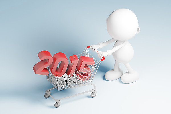 PSD 편집 편집이미지 백그라운드 새해 3D캐릭터 사람없음 3D 카트 쇼핑카 피규어 2015년 편집3D 캐릭터 쇼핑 미니어처 연도 디지털합성 파일형식