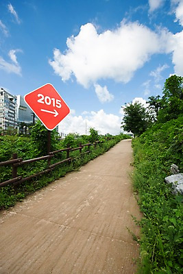 주간 PSD 식물 구름 편집 편집이미지 화살표 길 백그라운드 하늘 새해 사람없음 야외 울타리 3D 표지판 풀 시작 준비 2015년 오르막 편집3D 자연요소 알림판 담장 연도 디지털합성 파일형식