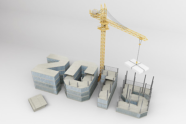 PSD 편집 편집이미지 건축 백그라운드 새해 공사 빌딩 사람없음 3D 목표 기중기 시작 2015년 편집3D 컨셉 건설업 건물 중장비 연도 디지털합성 파일형식