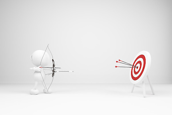 PSD 편집 편집이미지 캐릭터 시선 백그라운드 화살 새해 3D캐릭터 사람없음 3D 피규어 과녁판 목표 양궁 2015년 편집3D 스포츠 컨셉 미니어처 연도 디지털합성 파일형식