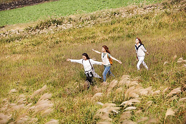 포토 JPG 주간 계절 여자 여유 여행 팔벌리기 한국 사람 손짓 상반신 20대 성인 야외 옆모습 세명 친구 청춘 제주도 걷기 트래킹 한국인 자유 가을 상쾌 억새 오름 힐링 성인여자만 국내포토 자연요소 식물 감정 아시아 뷰포인트 컨셉 관계 모션 레저 동양인 청년 여자만 성인만 파일형식