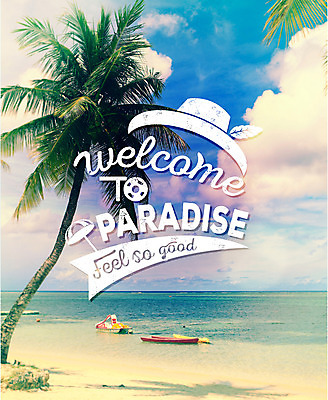 주간 구름 편집이미지 바다 백그라운드 포토일러 하늘 휴가 풍경 해변 사람없음 야외 여름 여름휴가 바캉스 야자수 라벨 빈티지 파라다이스 이미지편집 AI파일 자연요소 나무 계절 컨셉 프레임 파일형식 벡터 여름_계절