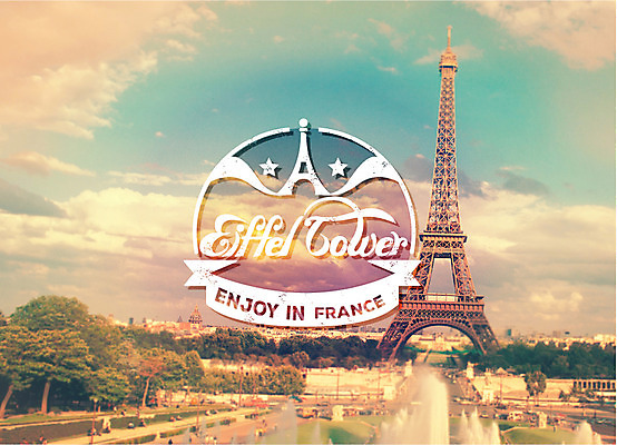 주간 편집이미지 여행 백그라운드 포토일러 풍경 사람없음 야외 라벨 빈티지 에펠탑 파리_프랑스 이미지편집 AI파일 자연요소 컨셉 프레임 프랑스 파리 랜드마크 파일형식 벡터