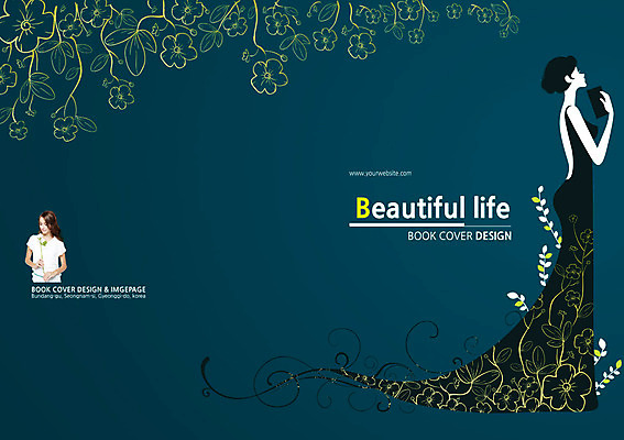 전신 PSD 서양인 외국인 식물 백인 템플릿 편집 우먼라이프 표지디자인 북디자인 출판디자인 드레스 여자 패션 표지 꽃 백그라운드 꽃무늬 북커버 서기 사람 팜플렛 상반신 20대 성인 두명 옆모습 뷰티 여자만 성인여자만 청년만 청년여자만 성인만 이미지템플릿 라이프스타일 옷 뷰포인트 무늬 모션 인종 청년 파일형식