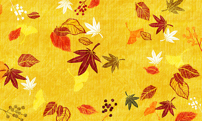 모양 PSD 컬러 백그라운드 단풍 낙엽 패턴 일러스트 사람없음 노란색 가을 은행잎 가을배경 국내일러스트 계절 잎 무늬 파일형식 가을_계절
