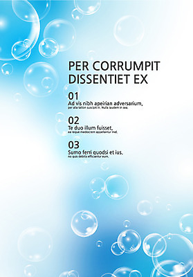 템플릿 내지 텍스트 사람없음 물방울 프레젠테이션 문서템플릿 서식 레이아웃 문서 제안서 목차 이미지템플릿 AI파일 파일형식 벡터