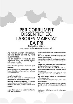 모양 구름 템플릿 내지 무늬 텍스트 사람없음 프레젠테이션 문서템플릿 서식 레이아웃 문서 제안서 이미지템플릿 AI파일 자연요소 파일형식 벡터