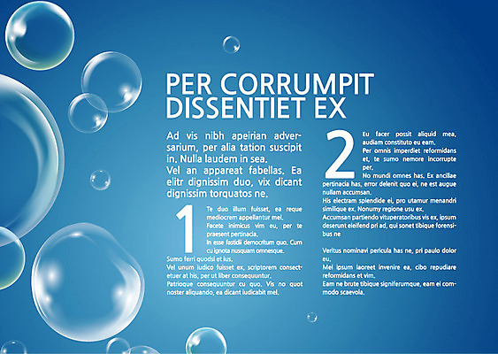 템플릿 내지 텍스트 사람없음 물방울 프레젠테이션 문서템플릿 서식 레이아웃 문서 제안서 이미지템플릿 AI파일 파일형식 벡터