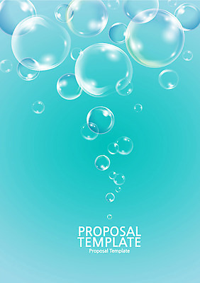 템플릿 표지 하늘색 텍스트 사람없음 물방울 프레젠테이션 문서템플릿 서식 레이아웃 문서 제안서 이미지템플릿 AI파일 파란색 파일형식 벡터