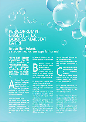 템플릿 내지 하늘색 텍스트 사람없음 물방울 프레젠테이션 문서템플릿 서식 레이아웃 문서 제안서 이미지템플릿 AI파일 파란색 파일형식 벡터