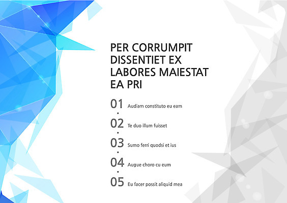 모양 템플릿 내지 하늘색 무늬 텍스트 사람없음 삼각형 프레젠테이션 문서템플릿 서식 레이아웃 문서 제안서 목차 이미지템플릿 AI파일 도형 파란색 파일형식 벡터