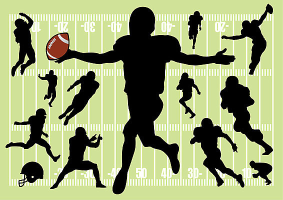 EPS 해외이미지 배너 남자 실루엣 스포츠 포즈 백그라운드 일러스트 공 사람 초록색 달리기 럭비 축구 게임 잡기 수화기 속도 통과 골 전력질주 접수 착륙 쿼터백 플레이어 해외202004 해외일러스트 컬러 모션 놀이 촬영기법 구기 전화기 파일형식 벡터 이미지허브