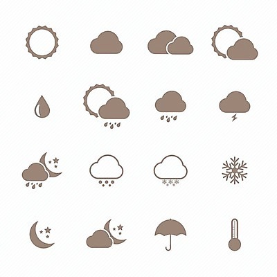 EPS 해외이미지 구름 디자인 계절 실루엣 별 무지개 일러스트 우산 자연 하늘 바람 날씨 파란색 세트 태양 갈색 맑음 웹 회색 추위 달 흰색 눈송이 떨어짐 온도계 야간 예측 수집 심볼 사인 심플 폭풍 온도 엘리먼트 해외202004 해외일러스트 자연요소 컬러 컨셉 인터넷 눈_날씨 촬영기법 생태계 파일형식 벡터 이미지허브