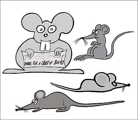 EPS 해외이미지 동물 편집 손 일러스트 텍스트 털 미술 놀람 회색 코트 표현 유머 쥐 만화 그림 위치 층 고립 해외202004 해외일러스트 감정 컬러 문화예술 표정 신체부위 외투 설치류 파일형식 벡터 이미지허브