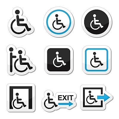 EPS 해외이미지 일러스트 표시 사람모양 사람없음 픽토그램 금지 장애인 비상구 장애인전용 해외202004 해외일러스트 모양 장애 파일형식 벡터 이미지허브