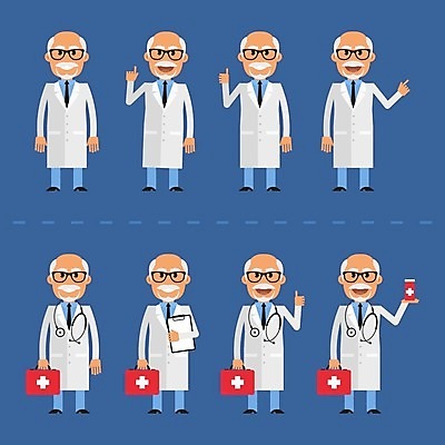 EPS 해외이미지 직업 캐릭터 라이프스타일 남자 행복 유니폼 일러스트 청진기 노동자 병원 미술 사람 성인 약 의사 발표 플랫 만화 가득함 서비스 고립 돌봄 옛날 캐리커처 해외202004 해외일러스트 일러캐릭터 옷 감정 의학 의료기기 모션 문화예술 생활 의료진 그림 파일형식 벡터 이미지허브