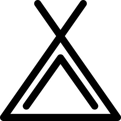 EPS 해외이미지 일러스트 텐트 사람없음 캠핑 해외202004 해외일러스트 레저 캠핑도구 파일형식 벡터 이미지허브