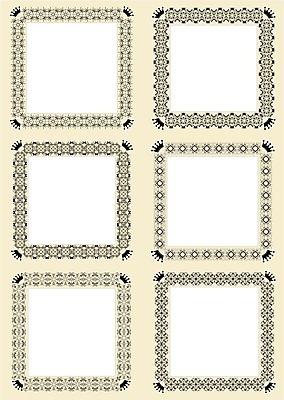 EPS 해외이미지 디자인 일러스트 프레임 사람없음 장식 빈티지 고급 우아함 바로크 빅토리아 해외202004 해외일러스트 컨셉 파일형식 벡터 이미지허브