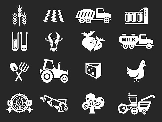 EPS 해외이미지 식물 포크 밭 농업 채소 일러스트 조류 치즈 육류 옥수수 치킨 가축 우유 소 엘리베이터 땅 밀 삽 심볼 탱크 짐차 쟁기 증명서 귀리 해외202004 해외일러스트 동물 식기 산업 식재료 포유류 자동차 유제품 곡류 닭고기요리 파일형식 벡터 이미지허브