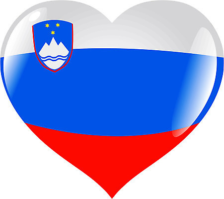 EPS 해외이미지 모양 1 지도 일러스트 컬러풀 하트 깃발 역사 심볼 싱글 슬로베니아 해외202004 해외일러스트 유럽 컬러 파일형식 벡터 이미지허브