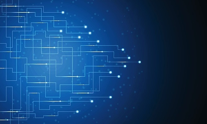 EPS 해외이미지 디자인 컨셉 일러스트 추상 미래 사람없음 그래픽 파란색 디지털 해외202004 해외일러스트 컬러 무늬 파일형식 벡터 이미지허브