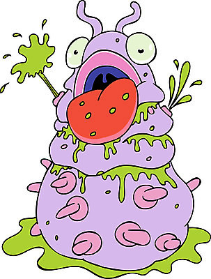 EPS 해외이미지 클립아트 디자인 일러스트 생물 미술 그래픽 장식 초록색 보라색 고양이 바이러스 질병 만화 덮기 박테리아 곰팡이 몬스터 엘리먼트 끈적임 해외202004 해외일러스트 컬러 포유류 의학 모션 문화예술 반려동물 파일형식 벡터 이미지허브