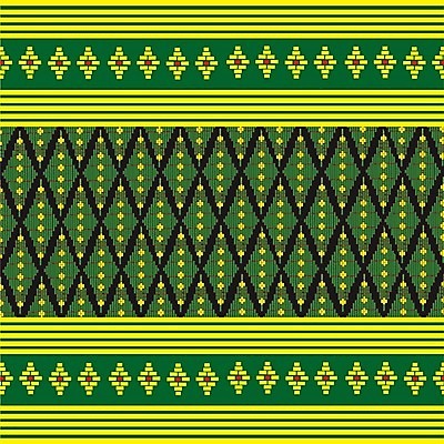 EPS 해외이미지 모양 식물 디자인 선 백그라운드 패턴 일러스트 태국 벽지 표면 추상 미술 그래픽 초록색 치마 노란색 직물 그물 막대기 뜨개질 황금 질감 정사각형 엮은 스타일 해외202004 해외일러스트 도형 아시아 컬러 무늬 하의 문화예술 취미 파일형식 벡터 이미지허브