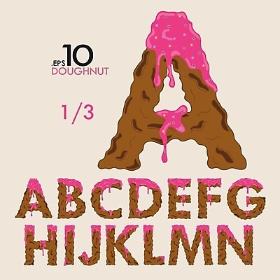 EPS 해외이미지 클립아트 편집 캐릭터 디자인 알파벳 선 분홍색 백그라운드 일러스트 텍스트 추상 미술 타이포그라피 단어 세트 갈색 케이크 검은색 흰색 10 도넛 편지 수집 심볼 사인 타입 고립 활자 해외202004 해외일러스트 일러캐릭터 문자 영어 컬러 무늬 문화예술 디저트 숫자 활자판 파일형식 벡터 이미지허브