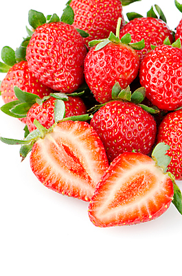 포토 JPG 해외이미지 딸기 단면 실내 사람없음 쌓기 달콤 흰배경 슬라이스 해외202004 해외포토 백그라운드 과일 모션 내부 흰색 맛 파일형식 이미지허브