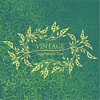 EPS 해외이미지 식물 꽃 백그라운드 잎 꽃무늬 곡선 일러스트 프레임 사람없음 해외202004 해외일러스트 선 무늬 파일형식 벡터 이미지허브