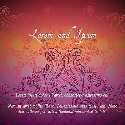 EPS 해외이미지 카드템플릿 일러스트 타이포그라피 글자캘리그라피 사람없음 장식 빈티지 클래식 고급 라인아트 해외202004 해외일러스트 템플릿 문자 선 컨셉 캘리그라피 카드_감사 파일형식 벡터 이미지허브