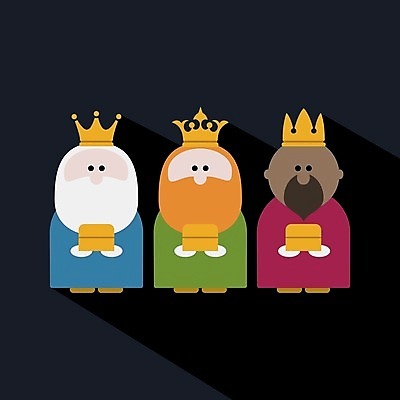 EPS 해외이미지 전통 남자 종교 크리스마스 겨울 일러스트 휴가 3 선물 성경 축하 예수 황금 12월 왕 만화 편지 향기 마법 해외202004 해외일러스트 계절 기념일 컨셉 종교용품 사람 신_종교 날짜 냄새 파일형식 벡터 이미지허브