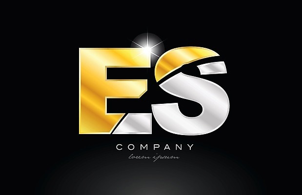 EPS 해외이미지 모양 템플릿 디자인 알파벳 백그라운드 일러스트 회사 비즈니스 금속 검은색 회색 황금 E 은색 편지 심볼 신분 S 엘리먼트 활자 해외202004 해외일러스트 영어 컬러 재질 활자판 파일형식 벡터 이미지허브