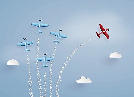 EPS 해외이미지 컨셉 일러스트 가이드 화살 비행기 목표 항공 비전 대패 필승 해외202004 해외일러스트 직업 항공교통 대중교통 우승 파일형식 벡터 이미지허브