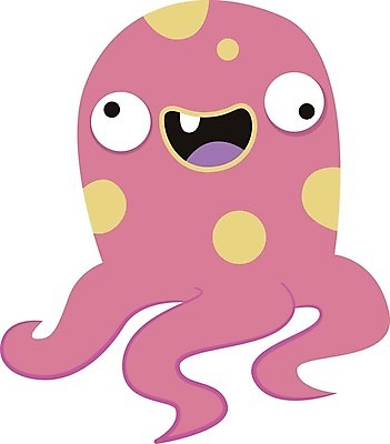 EPS 해외이미지 클립아트 캐릭터 전통 백그라운드 일러스트 말하기 사람없음 초록색 검은색 거친 흰배경 심플 손그림 촉수 거인 몬스터 해골모형 해외202004 해외일러스트 일러캐릭터 컬러 모션 모형 흰색 파일형식 벡터 이미지허브