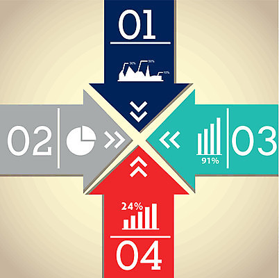 EPS 해외이미지 디자인 화살표 일러스트 비즈니스 사람없음 숫자 인포그래픽 정보 단계 순서 목차 해외202004 해외일러스트 문자 파일형식 벡터 이미지허브